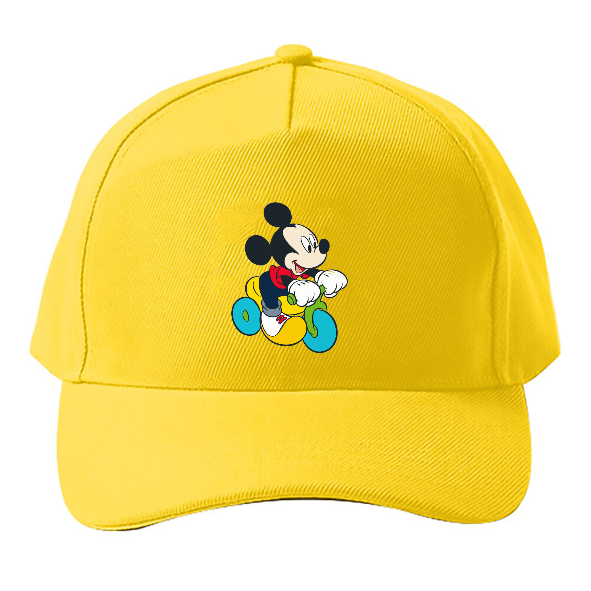 （画像用） ミッキーマウス Mickey Mouse ベースボールキャップ 綿100％ 男女兼用 帽子 スポーツ